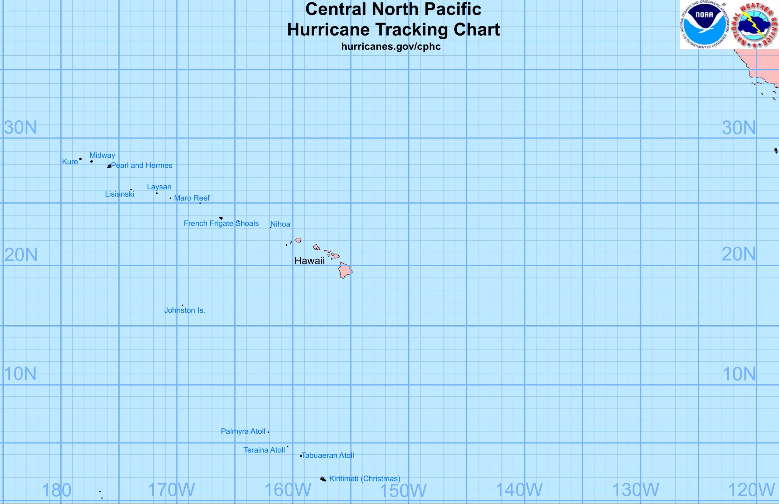 Free Printable Hurricane Tracking Map