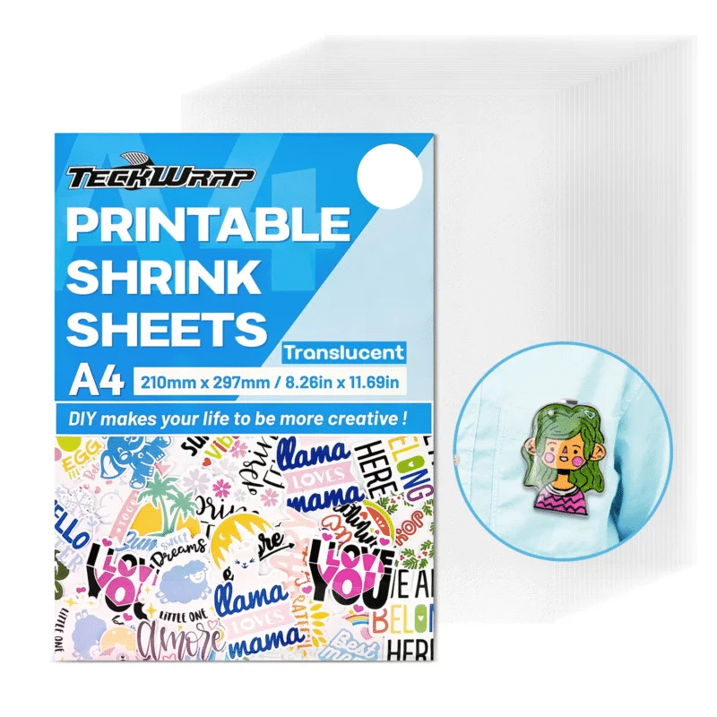 No 1 Best Inkjet Printable Translucent Shrink Sheets