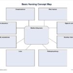 Nursing Concept Map Template Example Free PDF Download