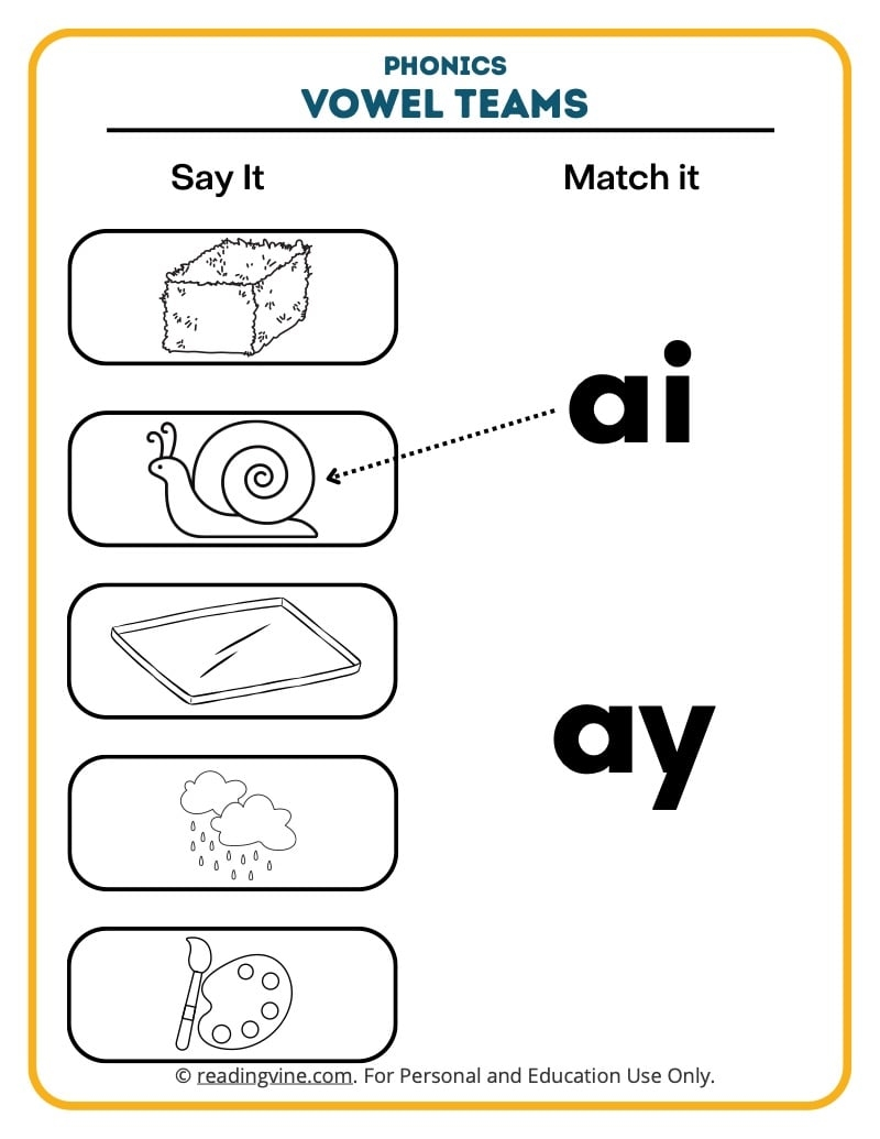 Phonics Worksheets ReadingVine