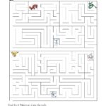Pokemon Maze Teaching Squared