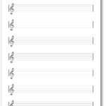 Printable Blank Staff Paper Treble Clef Blank Sheet Music Printable Staff Paper Downloadable Sheet Music Printable Manuscript Paper Etsy Australia