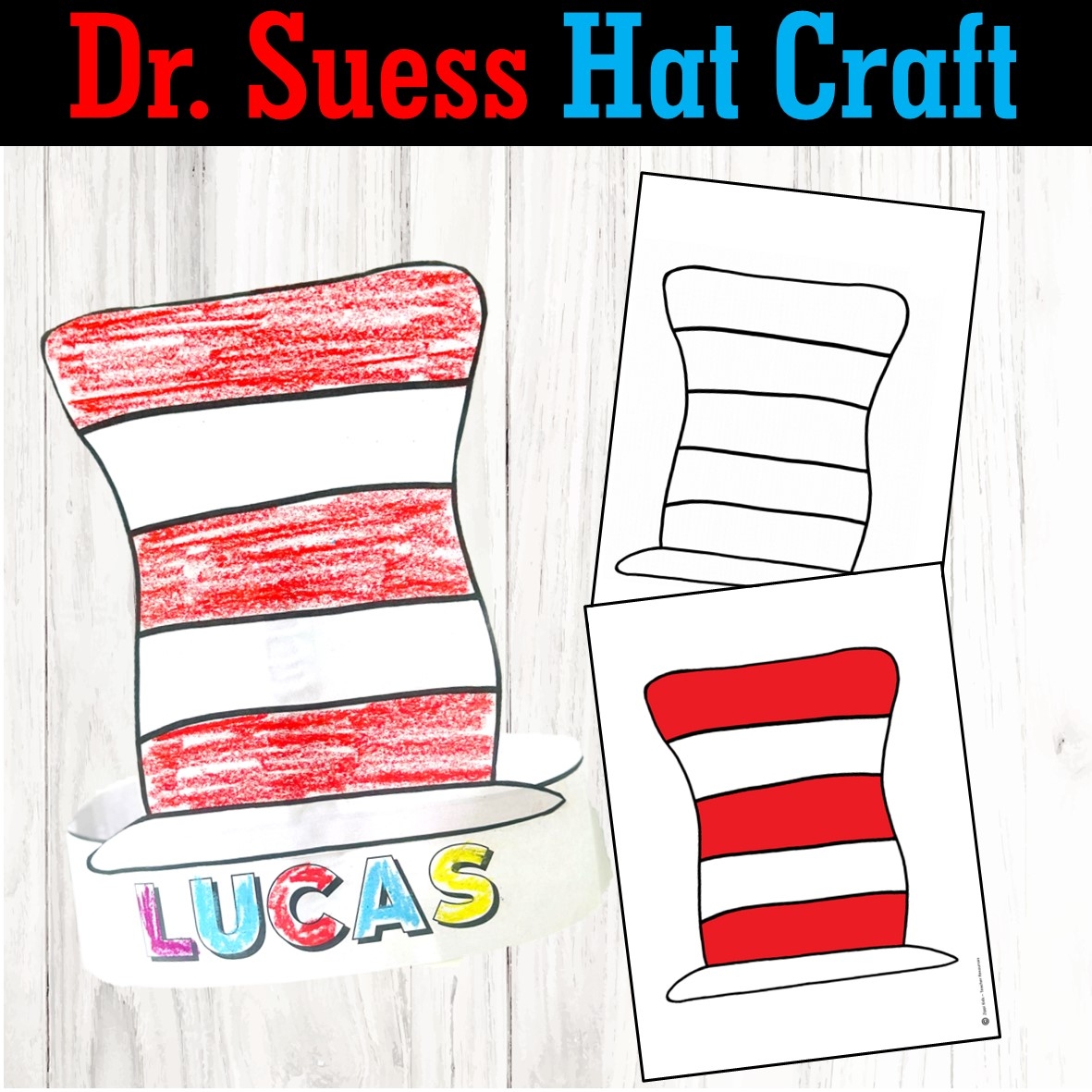 Printable Cat In The Hat Worksheets