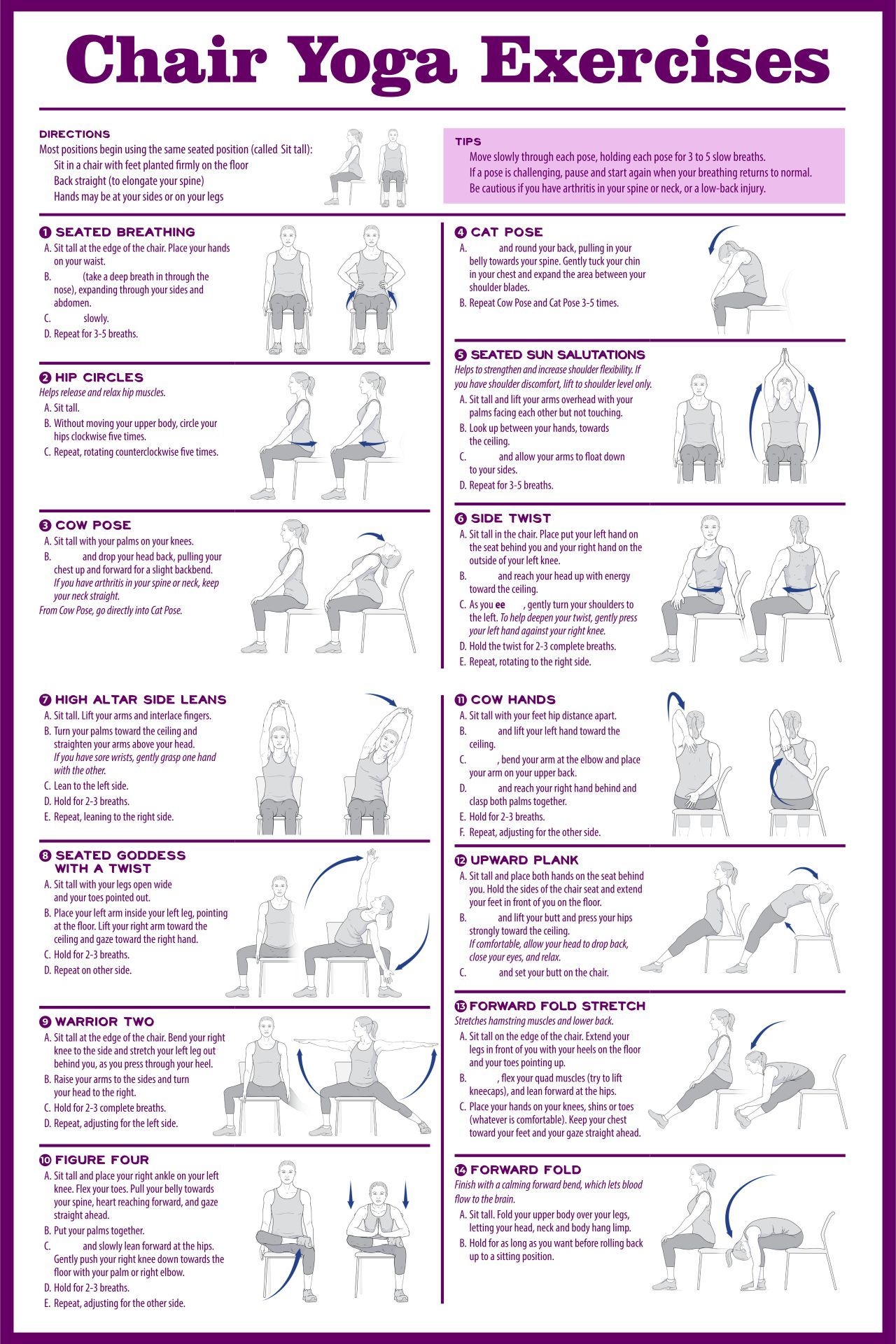 Printable Chair Exercises 10 Minute Exercise For Elderly Weight Loss Aerobic Chair Exercises For Seniors Weight