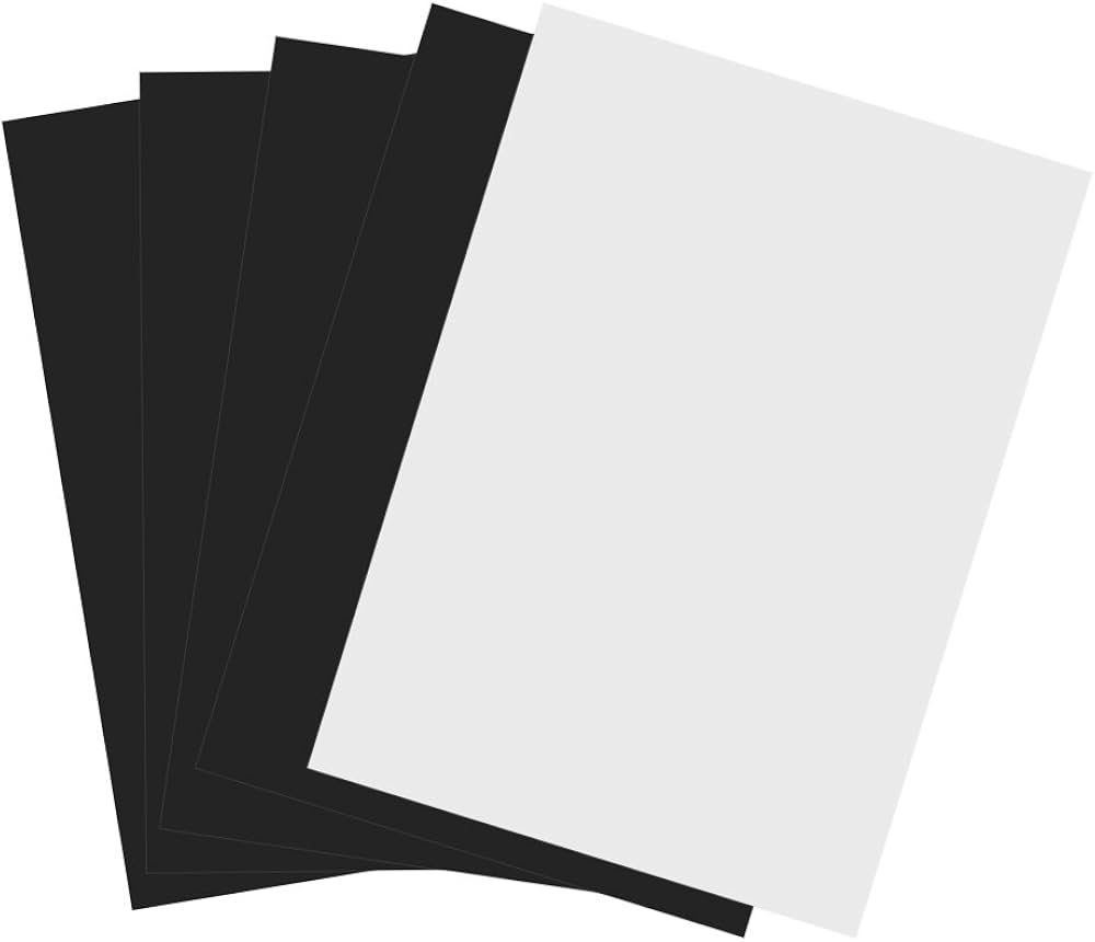 Printable Magnetic Sheets Pack Of 5 A4 Flexible Magnetic Photo Paper Ink Jet Printing Sheet Printable Magnets Amazon de Stationery Office Supplies