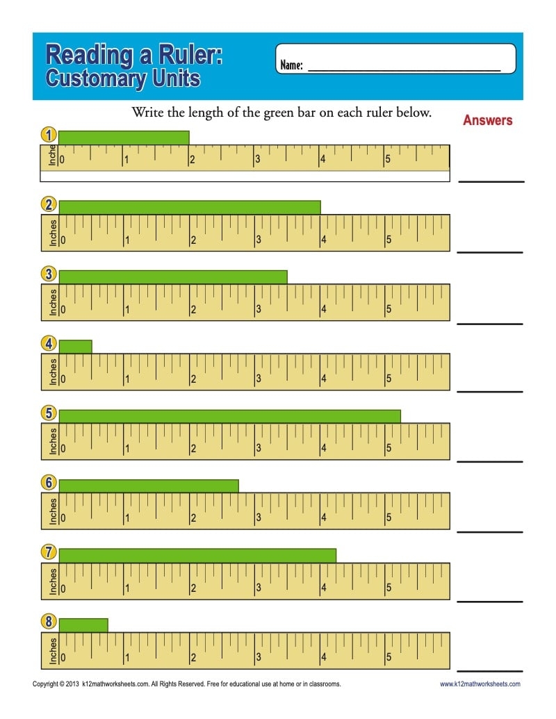 Printable Mm Ruler Inches Ruler K12 Math Worksheets