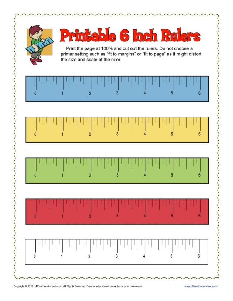Printable Mm Ruler Inches Ruler K12 Math Worksheets
