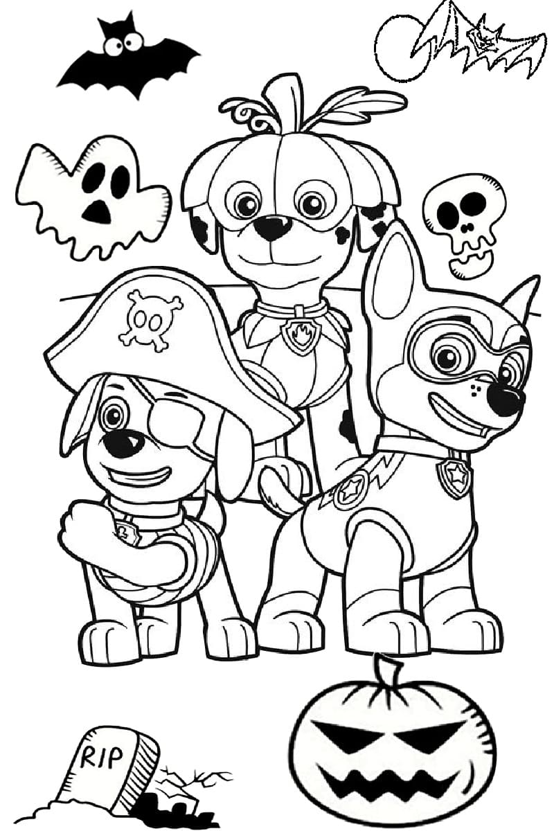 Paw Patrol Coloring Sheets Free Printable