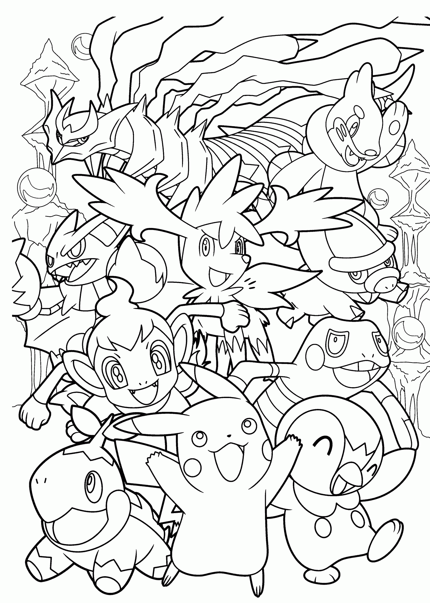 Pokemon Colouring Sheets Printable