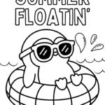 Printable Summer Coloring Pages Crafty Morning