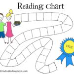 Reading Chart Free Printable Spring Time Doodles