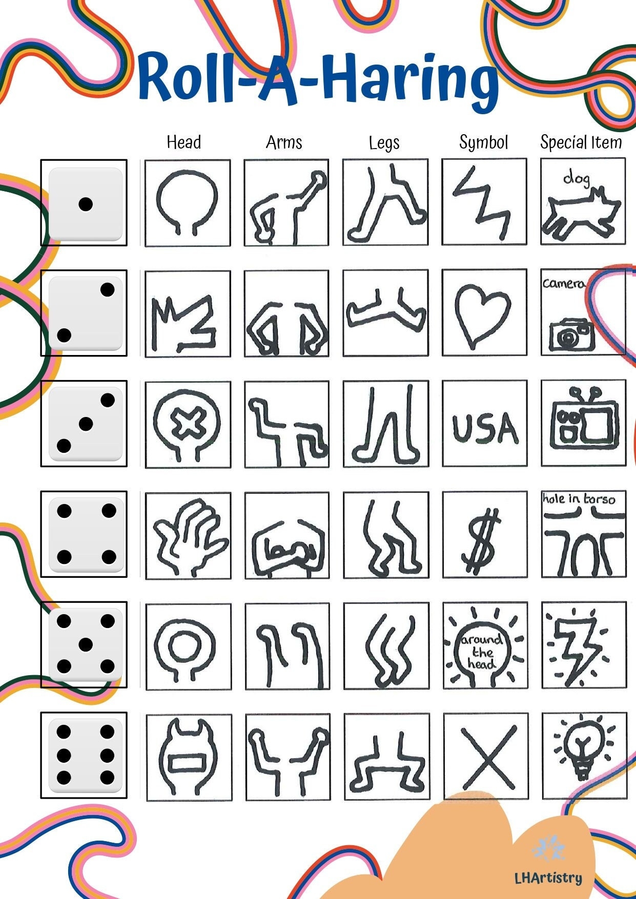 Roll a haring Art Resource Etsy Roll a haring Art Resource Etsy