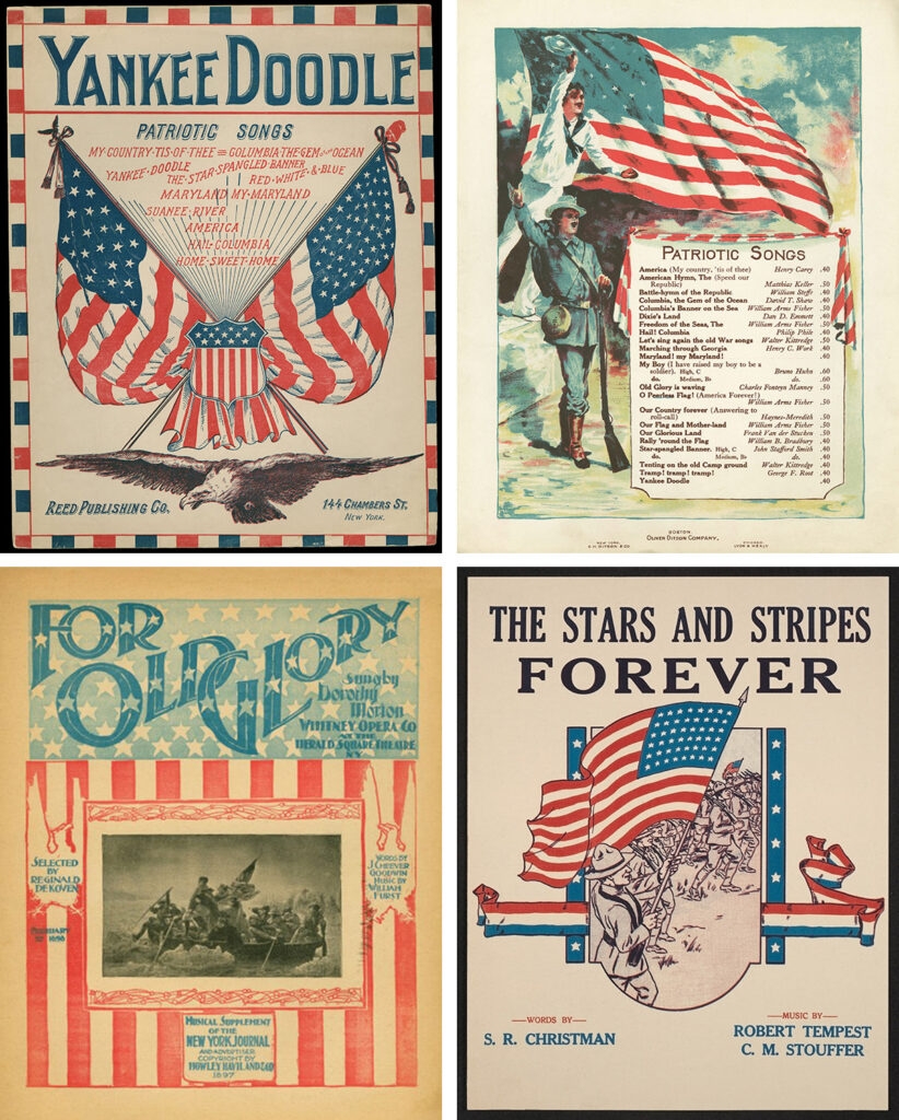 Royalty Free Patriotic Sheet Music Covers And Songs Rose Clearfield