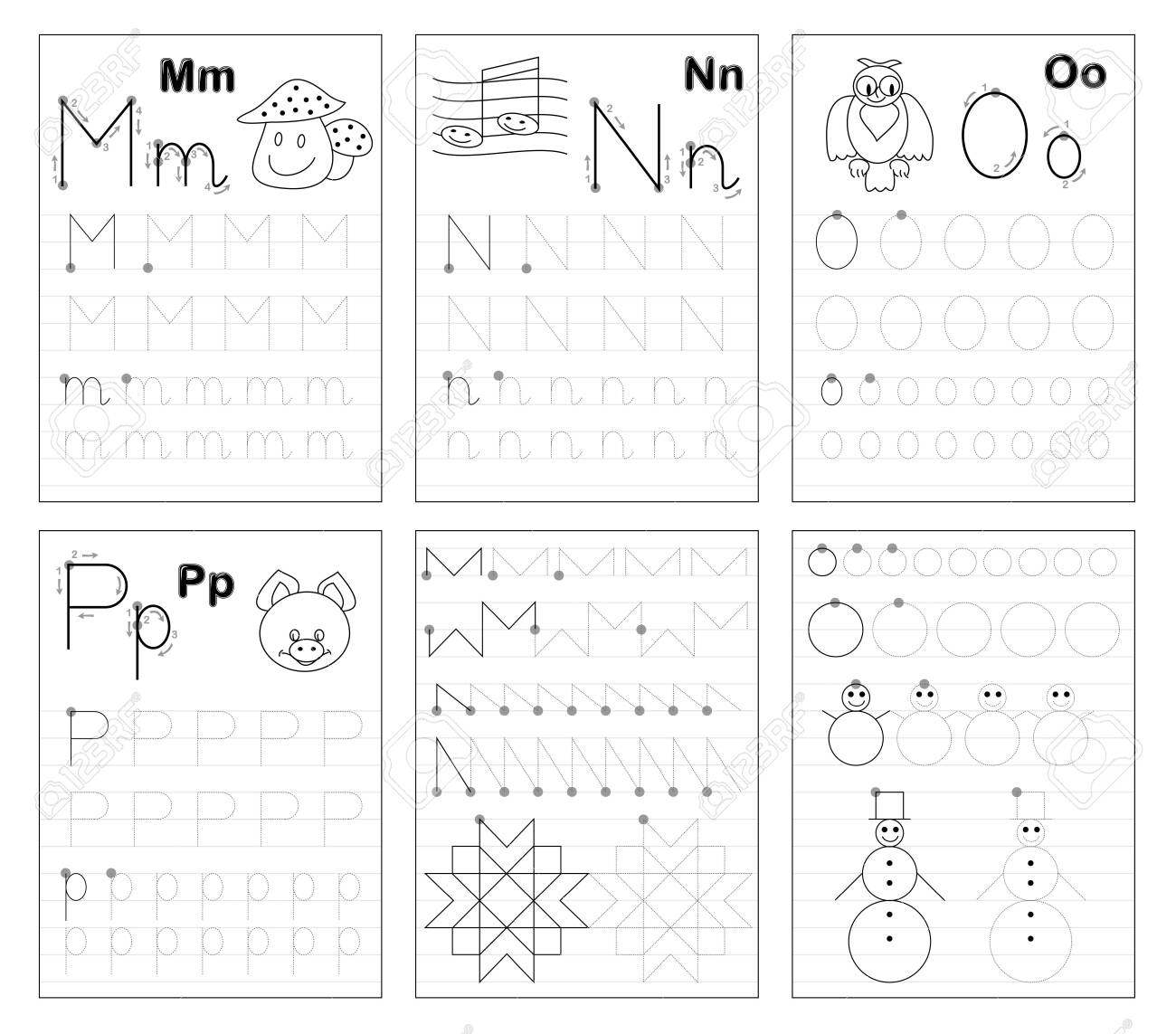 Learning To Write Letters Printable Worksheets