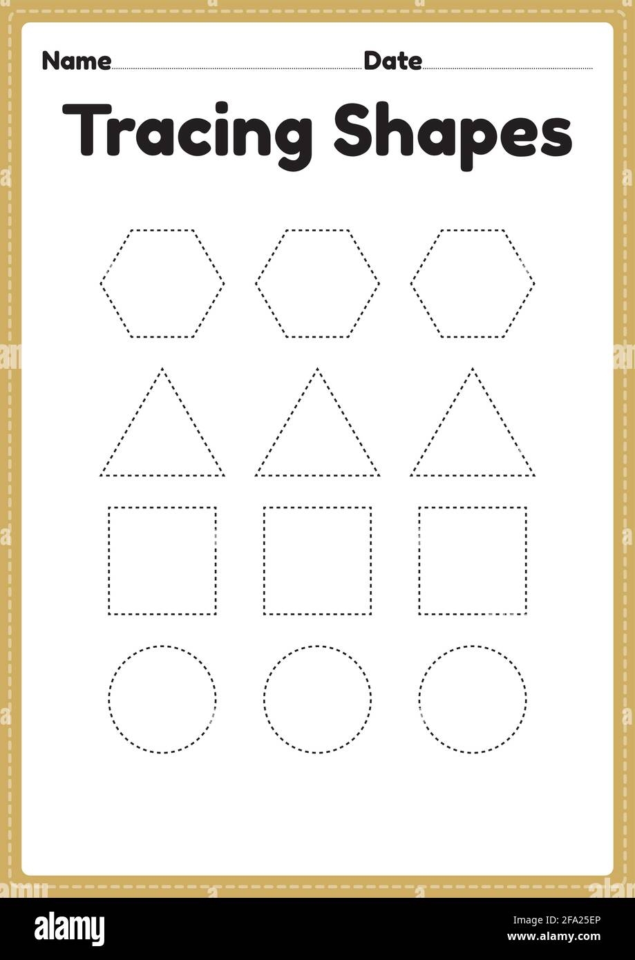 Preschool Shapes Worksheets And Printables