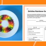 Skittles Rainbow Experiment How To Plus Free Worksheet