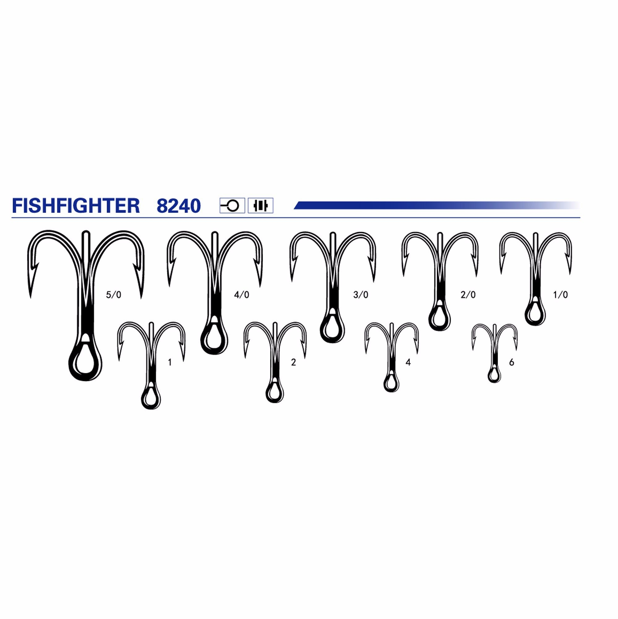 Printable Fishing Hook Size Chart