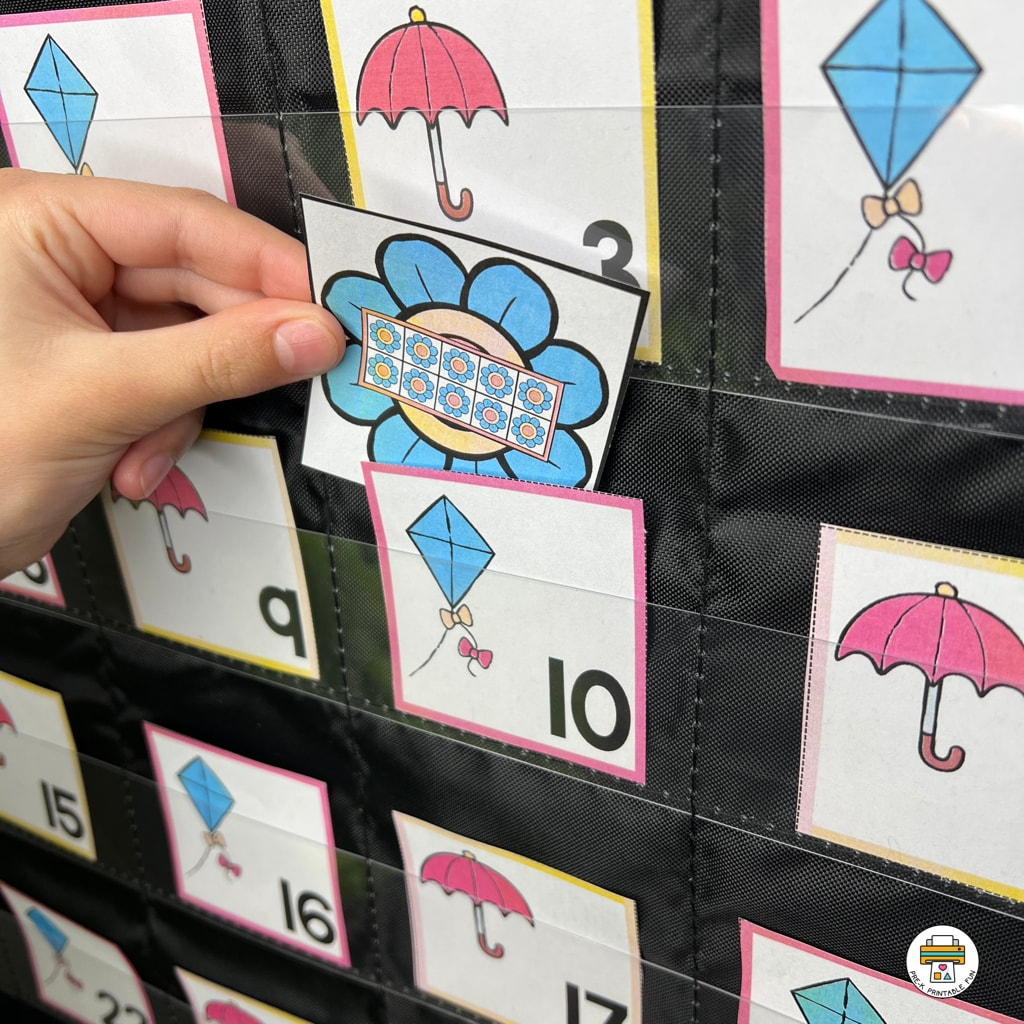 Spring Preschool Calendar Display And Games