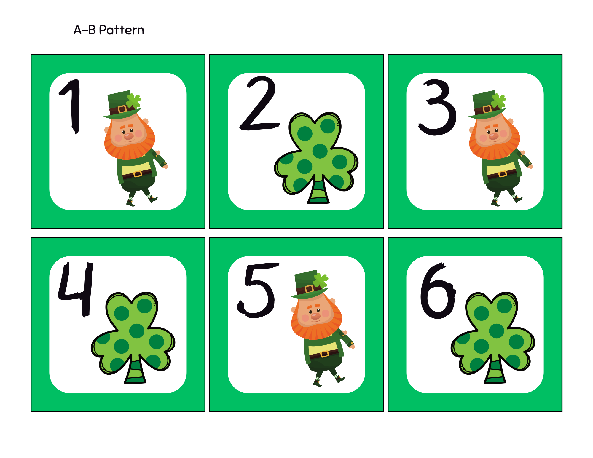St Patrick s Day Calendar Numbers Freebie Made By Teachers