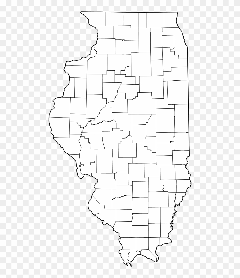 Illinois County Map Printable
