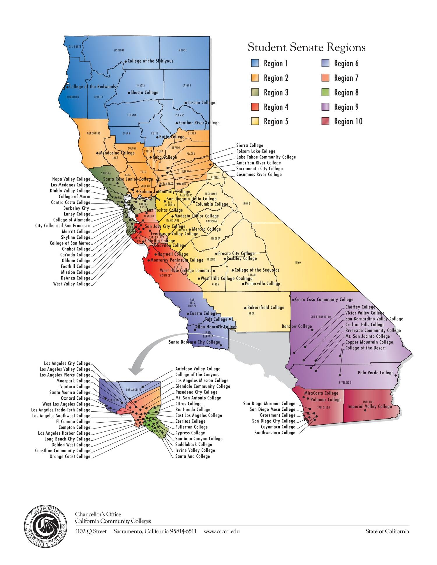 State Of California Regions Map pdf DocDroid