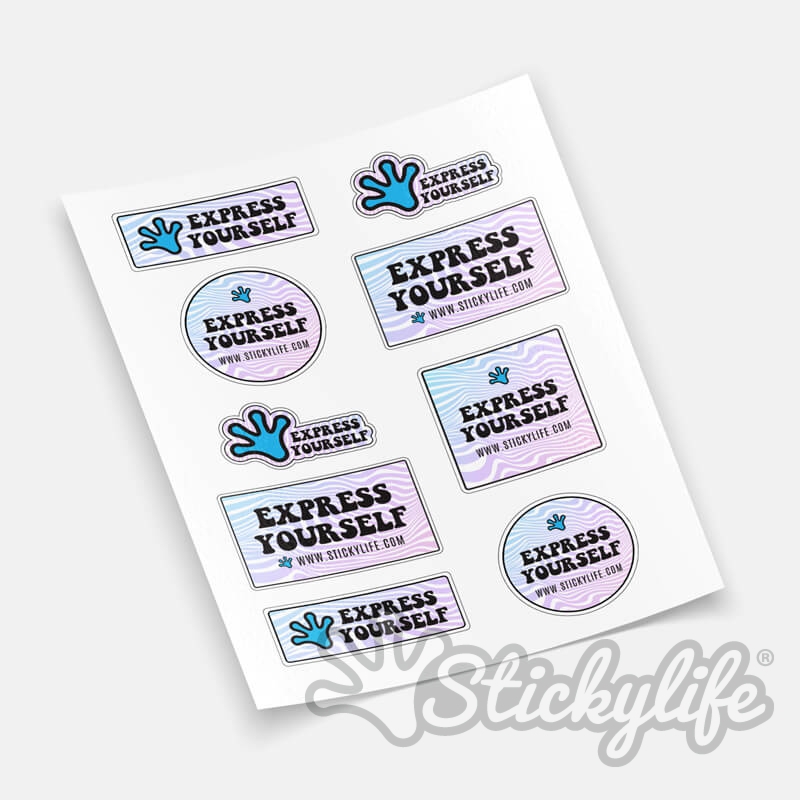 Sticker Sheets Print Multiple Designs On A Single Sheet