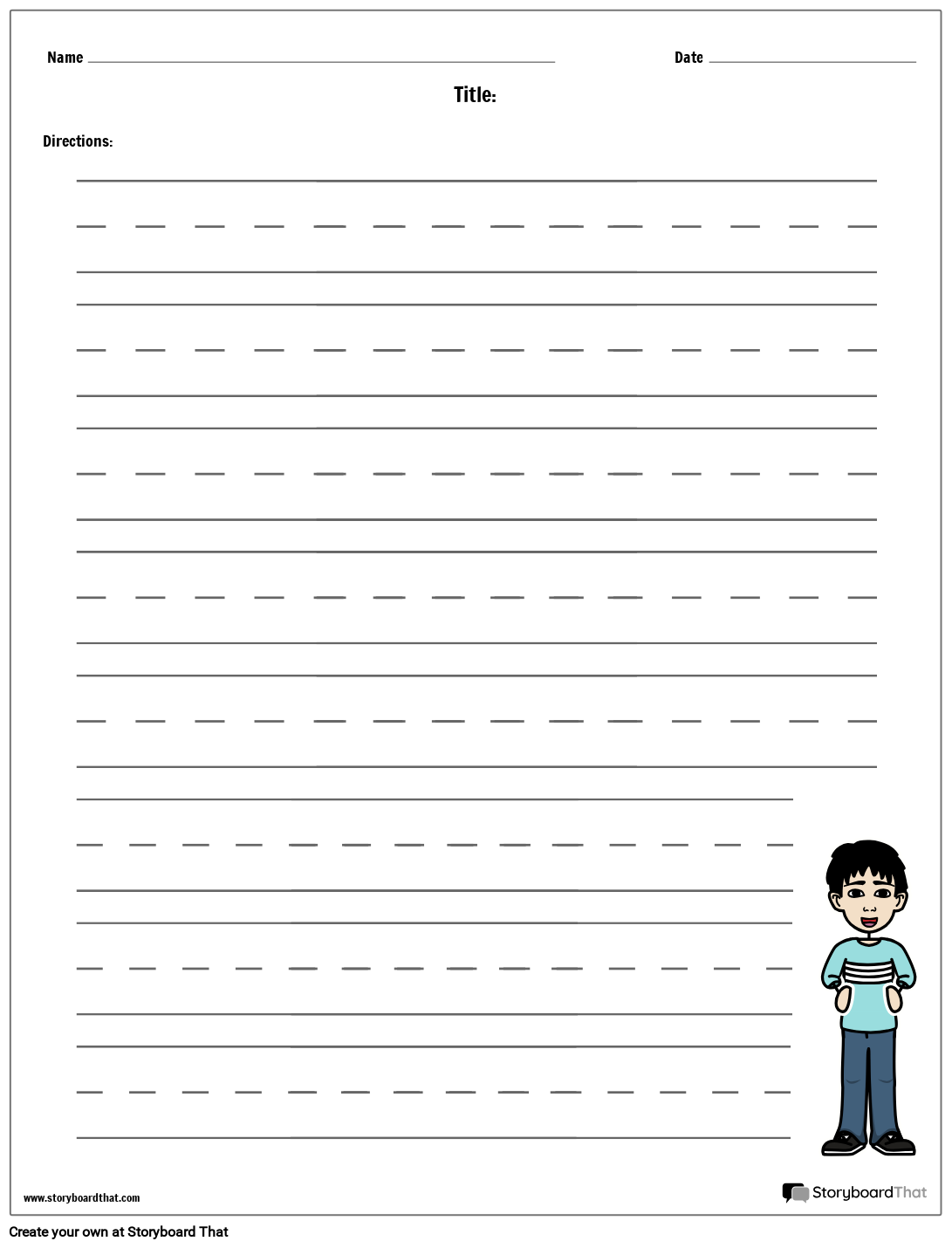 Printable Worksheets For Writing