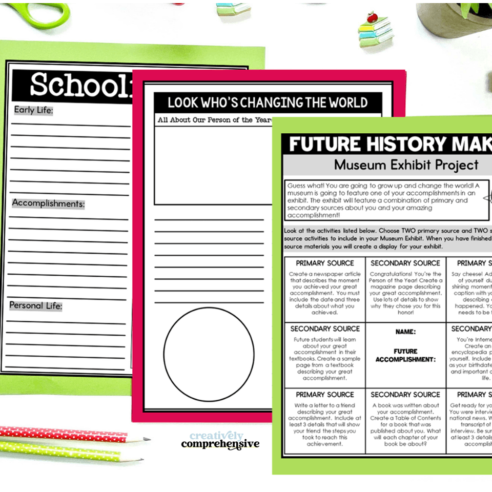Printable Primary And Secondary Sources Worksheet