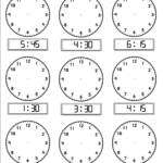 Teaching Time Free Telling Time Worksheets