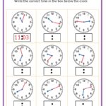 Telling Time Worksheets