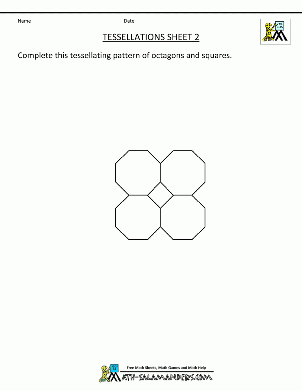 Tessellations In Geometry 1 Tessellations In Geometry 1