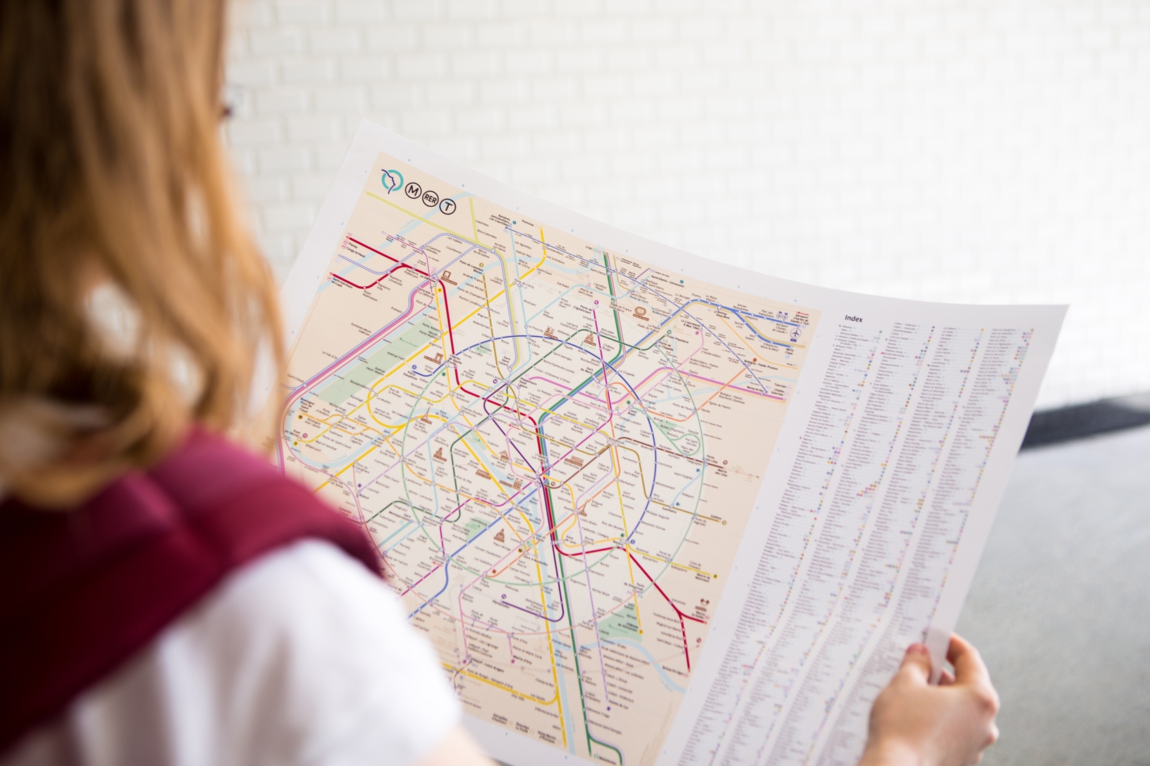 The New Paris Metro Map