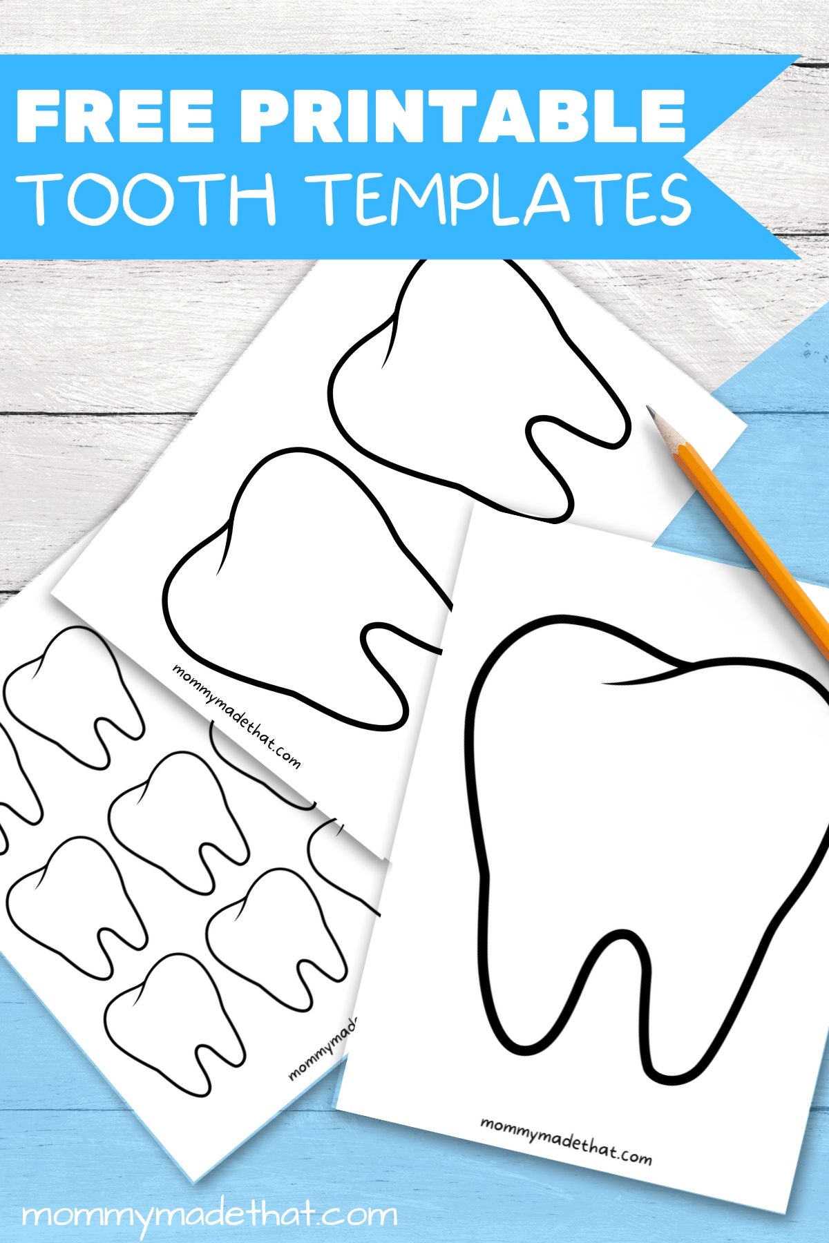 Printable Teeth Worksheet