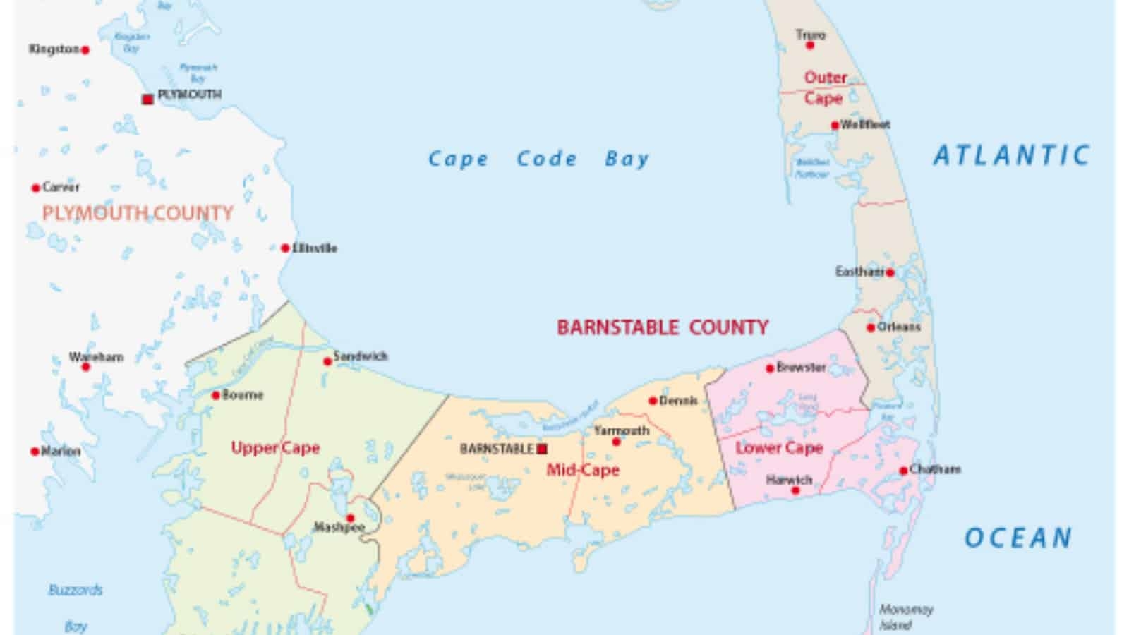 Towns On Cape Cod COMPLETE List Of Cape Cod Towns With Population Data Information More 