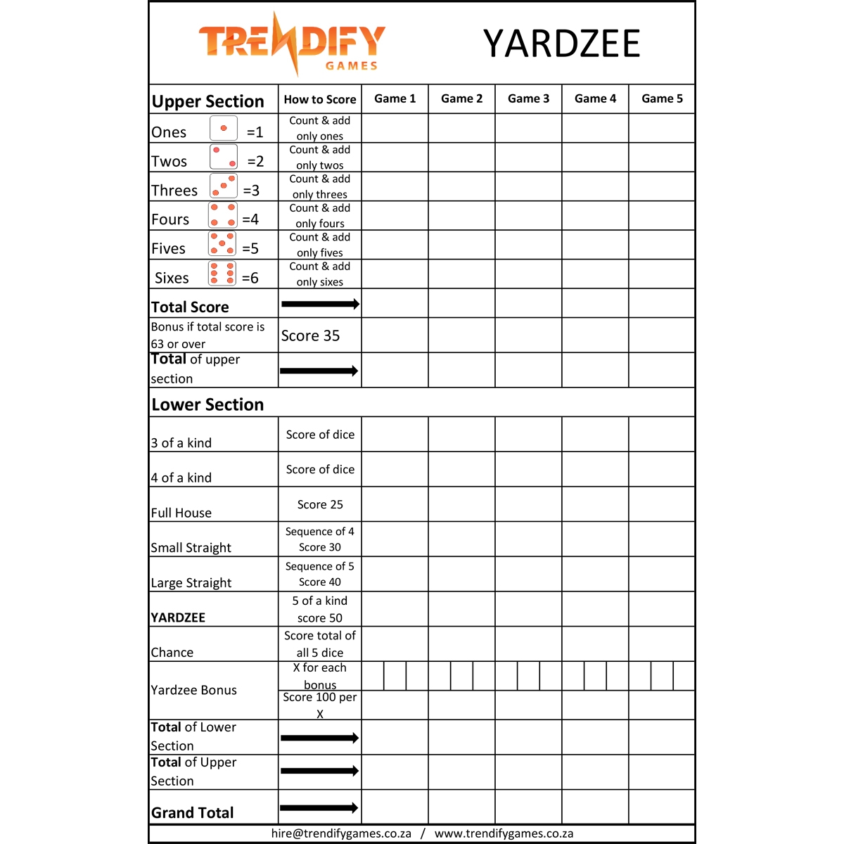 Molkky Score Sheets Printable