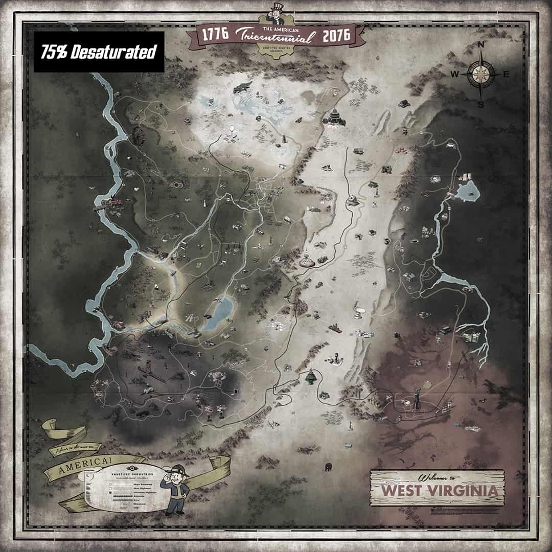 Ultimist s High Detailed Map Fallout 76 Mod Download