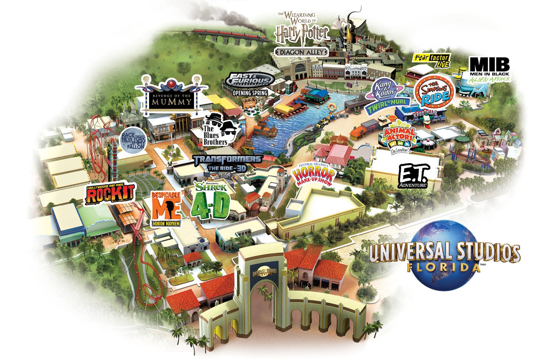 Universal Orlando Resort Park Maps Universal Studios Orlando Vacation Packages Discounts Hotels Park Tickets Universal Family Vacations