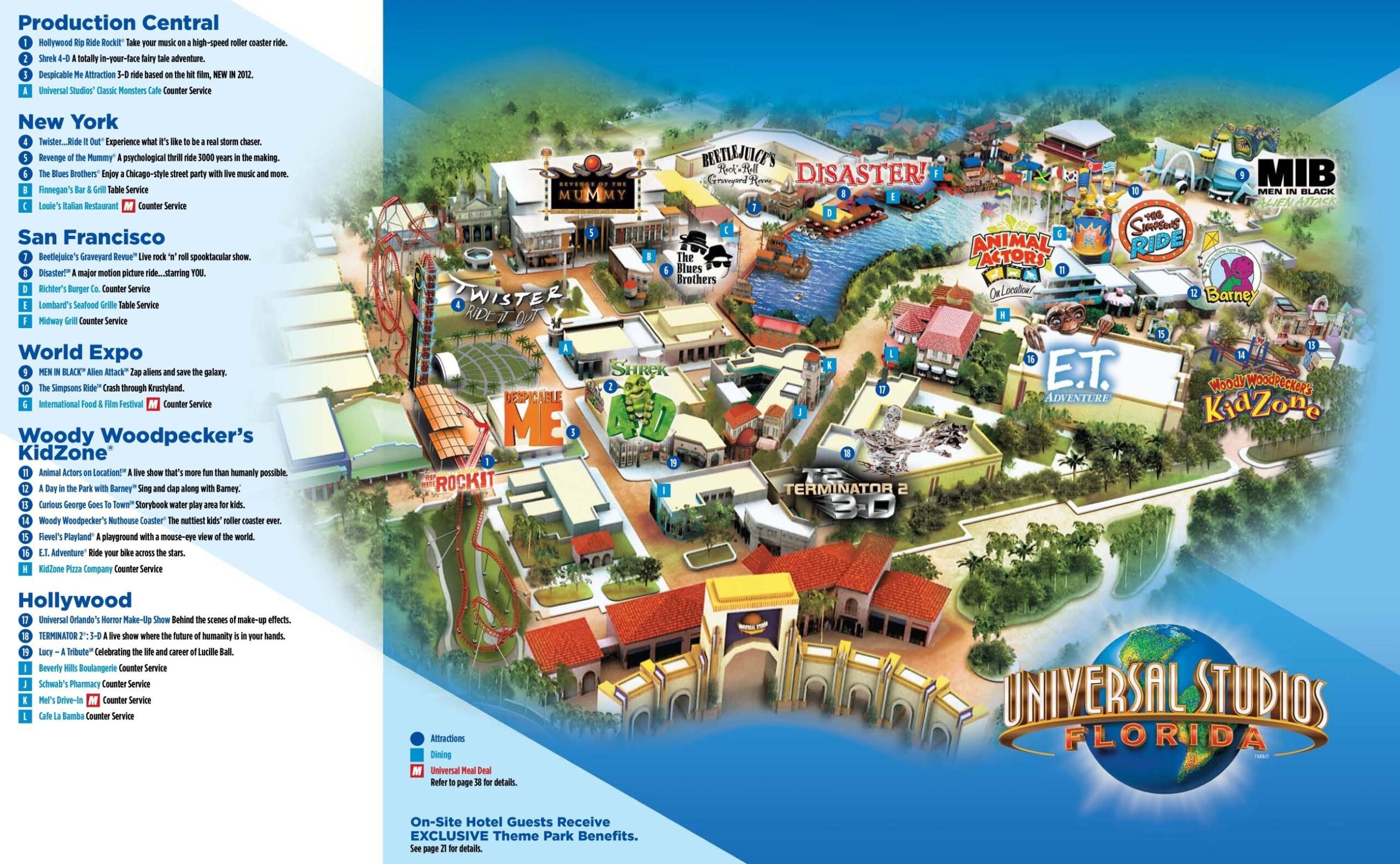 Universal Studios Park Map Universal Orlando Park Map Florida Universal Studios Park Map Universal Orlando Park Map Florida