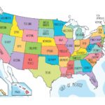 US Maps To Print And Color Includes State Names At PrintColorFun