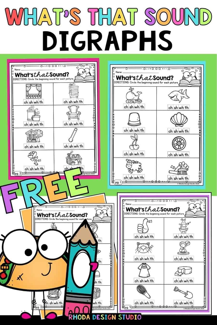 What Are Consonant Digraphs Free What s That Sound Worksheets What Are Consonant Digraphs Free What s That Sound Worksheets