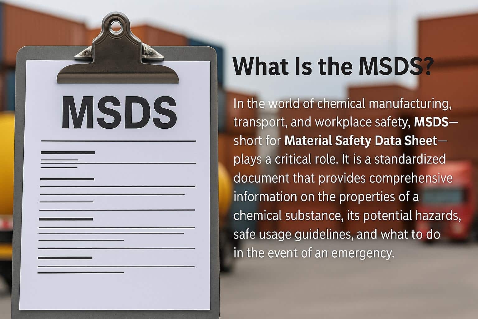 Printable Msds Sheets
