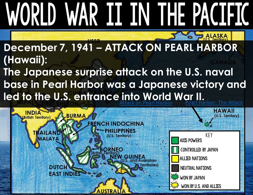 WWII In The Pacific N C M S 