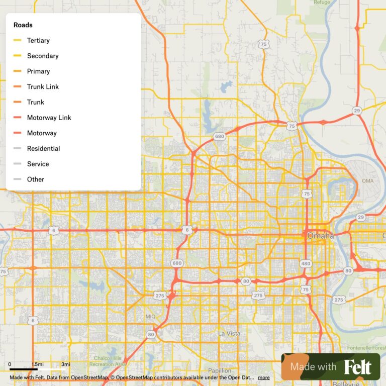 ZIP Codes In The City Of Omaha Nebraska