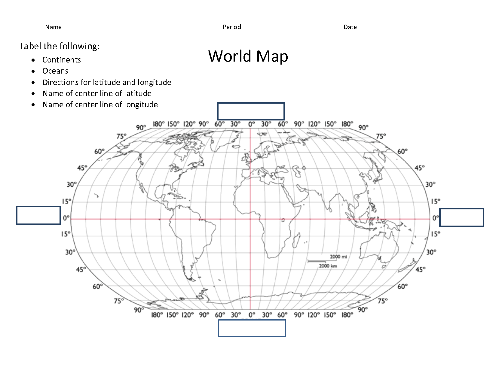 15 Latitude And Longitude Map Worksheet Worksheets Library