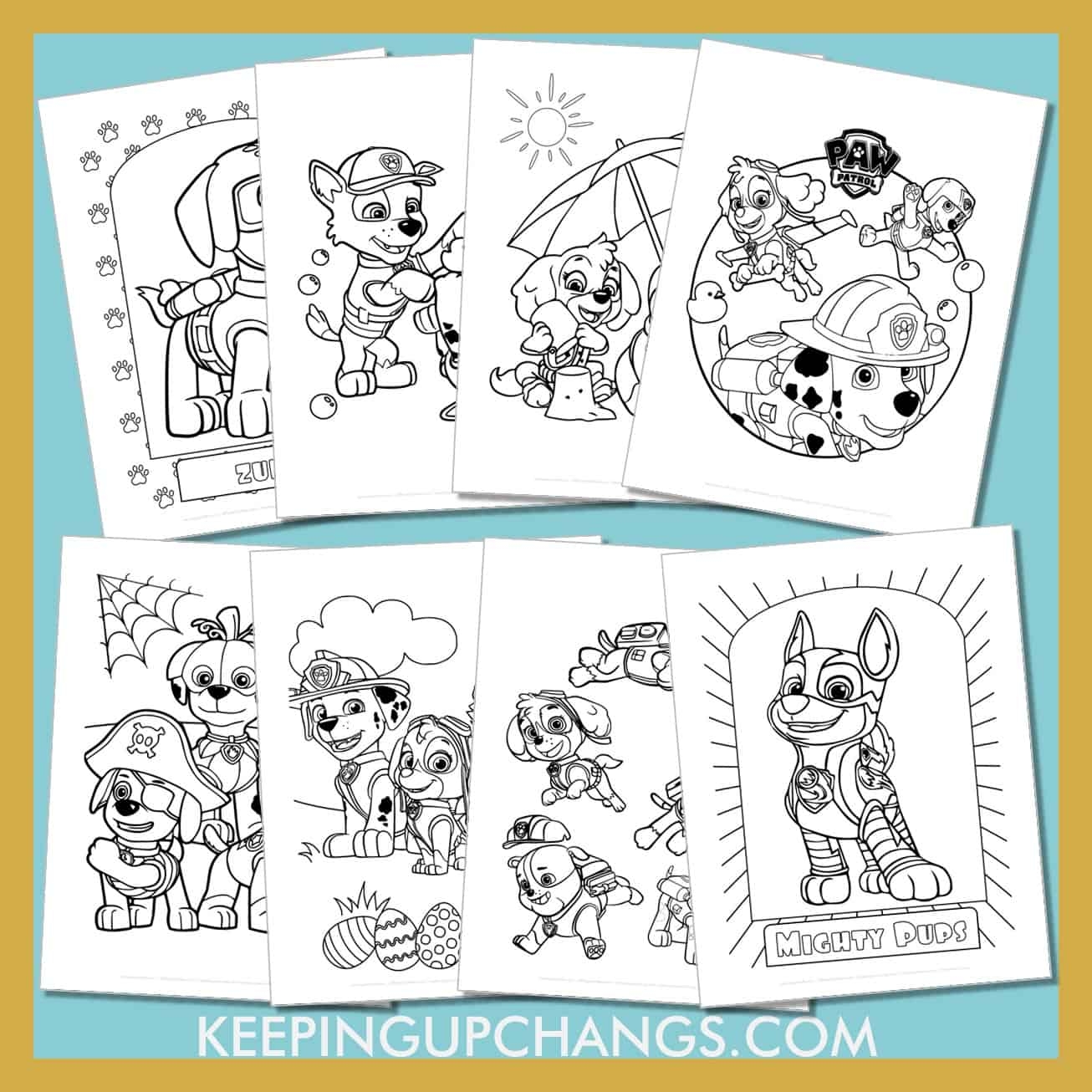 Free Printable Paw Patrol Coloring Sheets Free Printable Paw Patrol Coloring Sheets