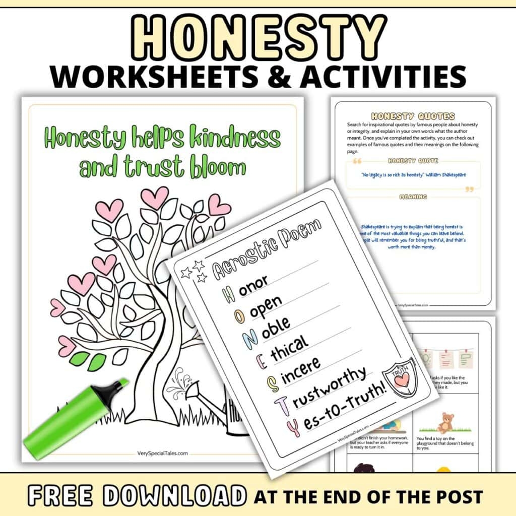 38 Best Honesty Activities For Kids PDF Very Special Tales 38 Best Honesty Activities For Kids PDF Very Special Tales