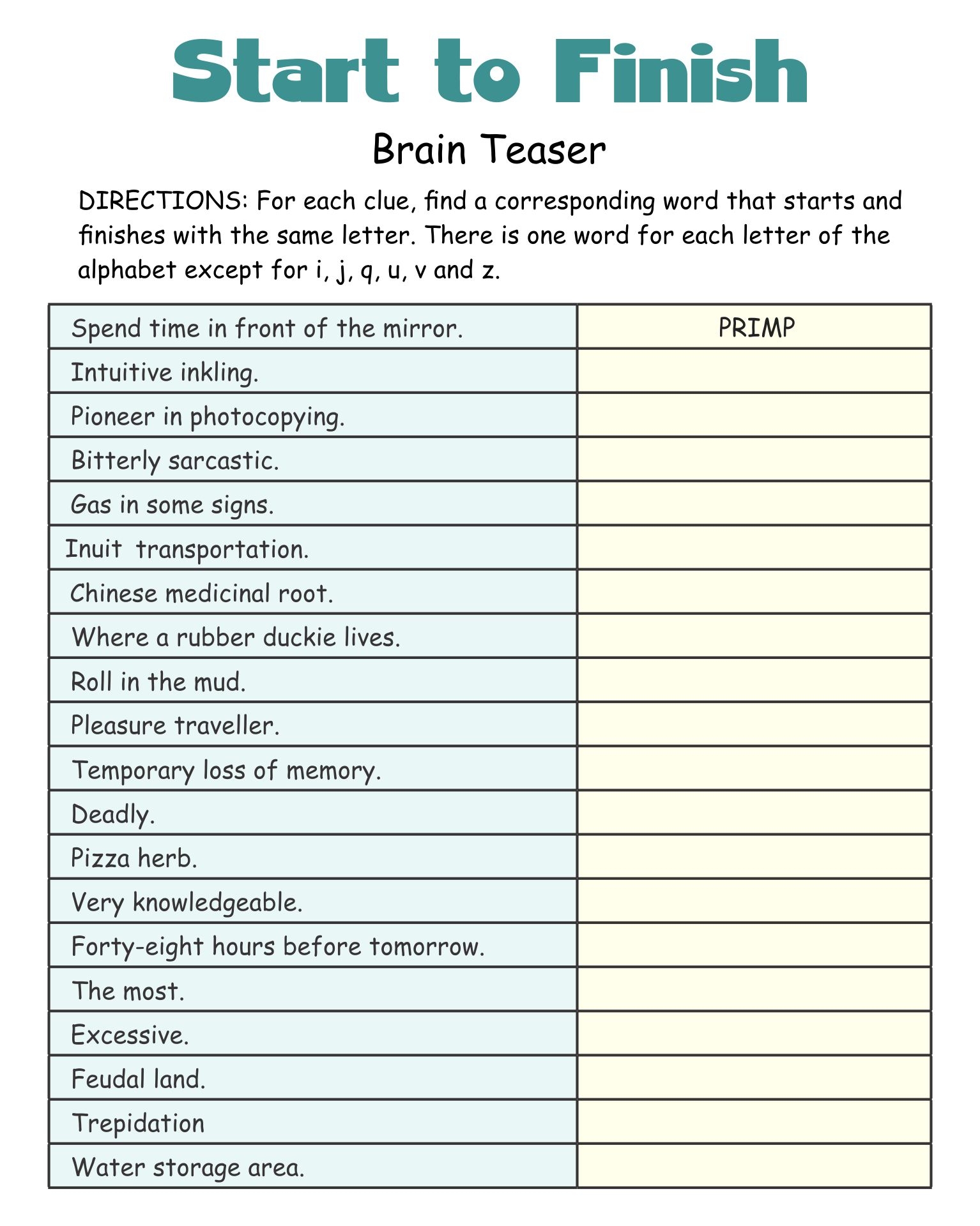 5 Free Printable Memory Exercises You Cant Miss From NeuronUP Worksheets Library