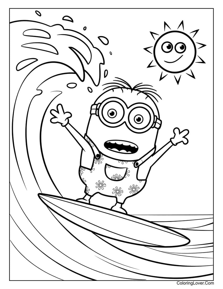 Free Printable Minion Activity Sheets