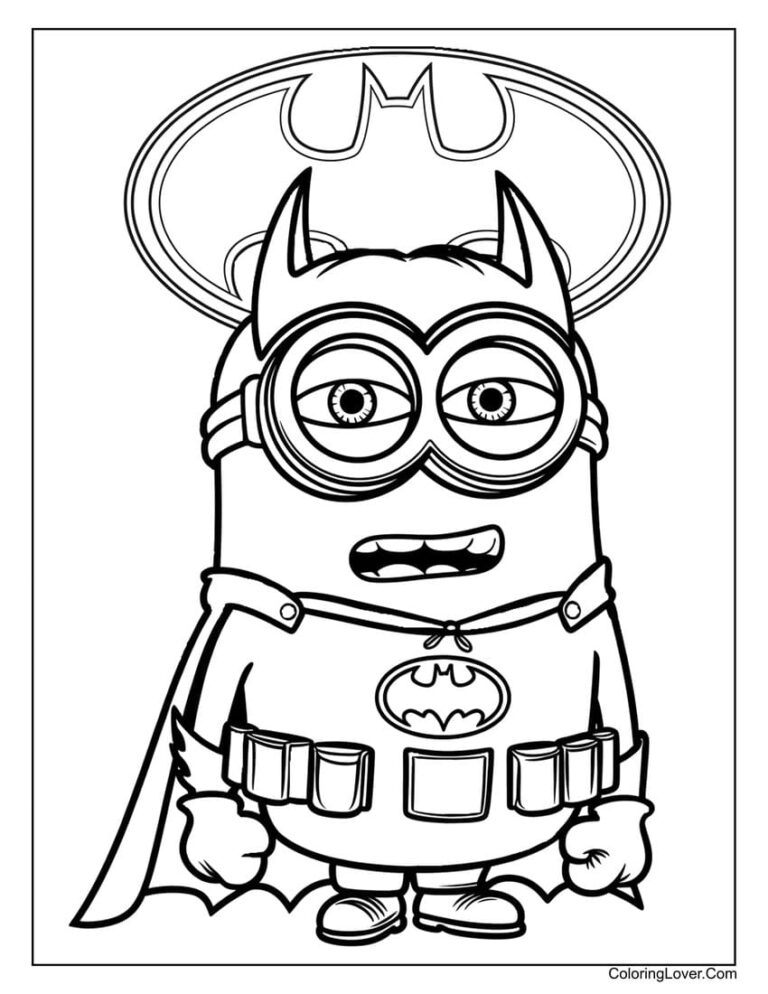 54 Minion Coloring Pages Free Printables For All Ages 