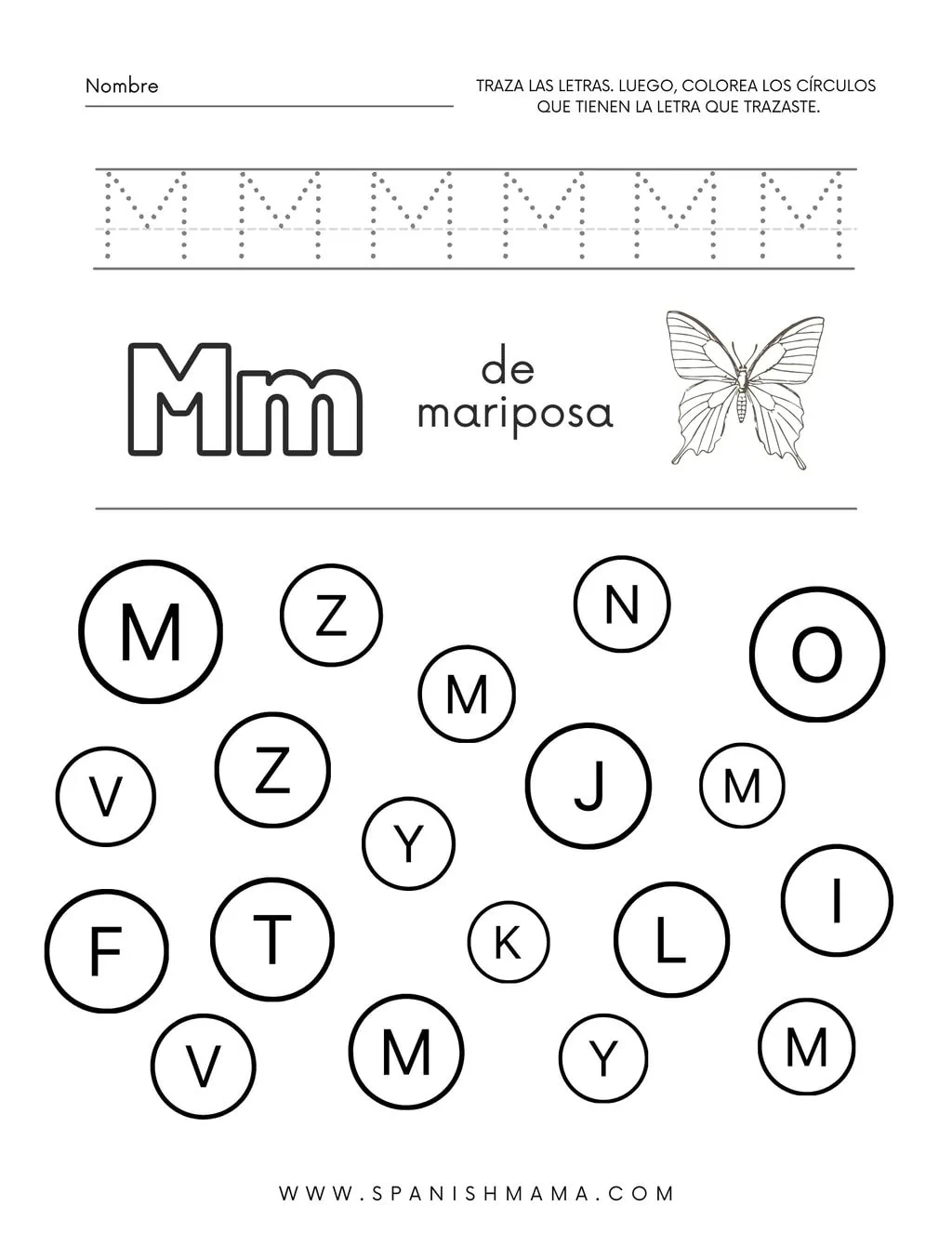 Free Printable Spanish Worksheets For Kids